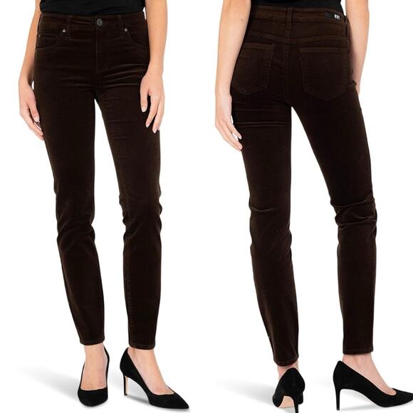 Kut from the Kloth Dianna Skinny Fit Corduroy Pants - Picture 1 of 5
